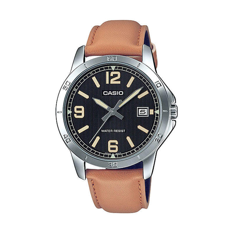 Casio Enticer MTP-V004L-1B2UDF Date Belt Men’s Watch