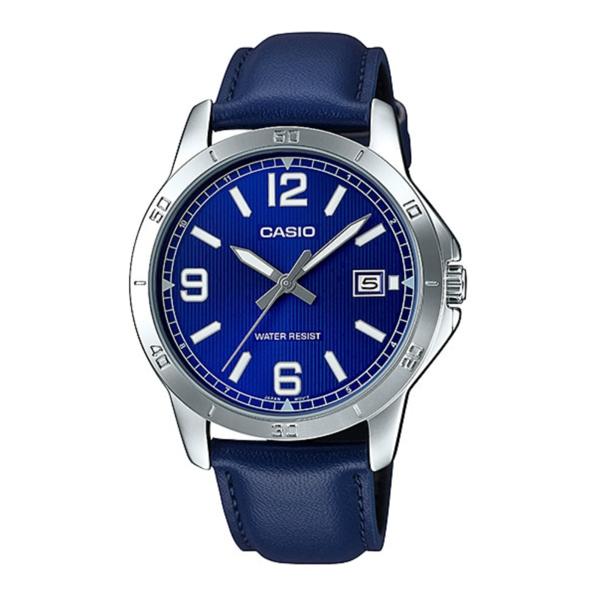 Casio Enticer MTP-V004L-2BUDF Date Belt Men’s Watch