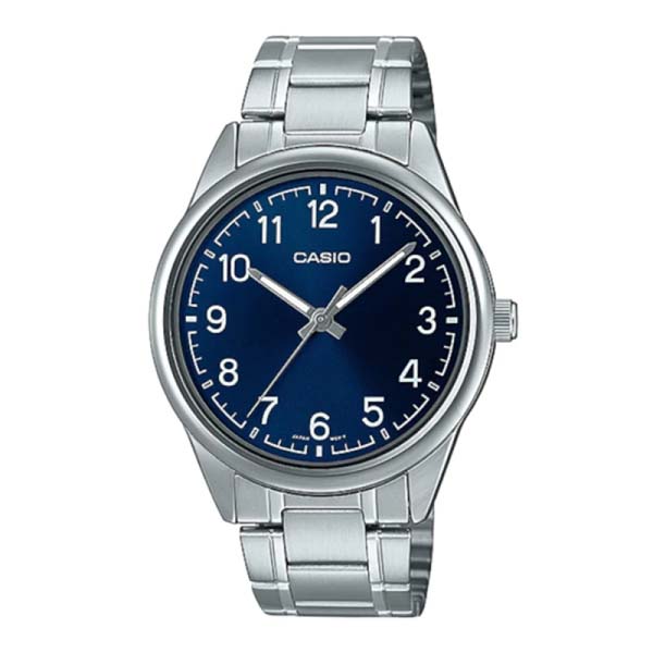 Casio Enticer MTP-V005D-2B4UDF Silver Chain Men’s Watch