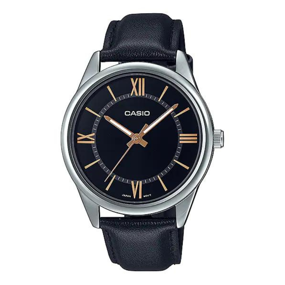 Casio Enticer MTP-V005L-1B5UDF Black Belt Men’s Watch