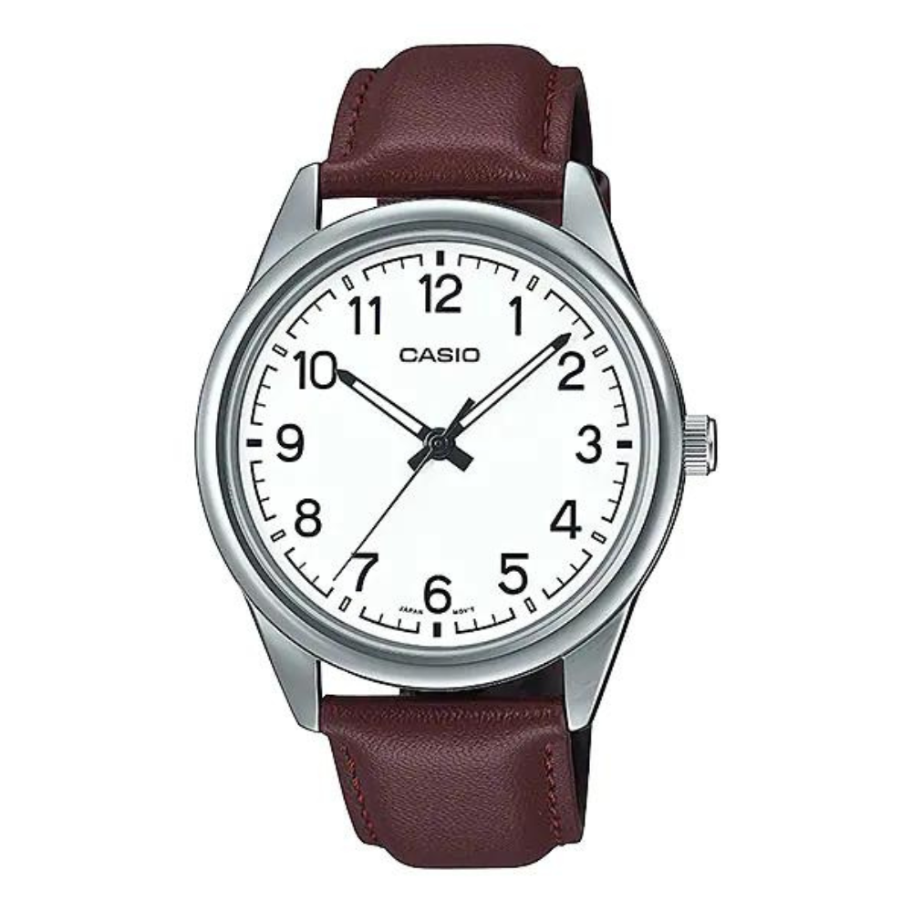 Casio Enticer MTP-V005L-7B4UDF Brown Belt Men’s Watch