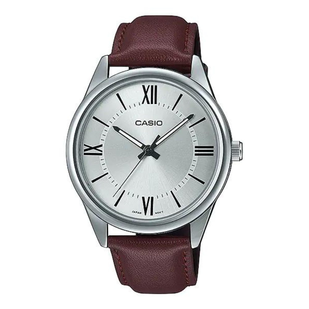 Casio Enticer MTP-V005L-7B5UDF Brown Belt Men’s Watch