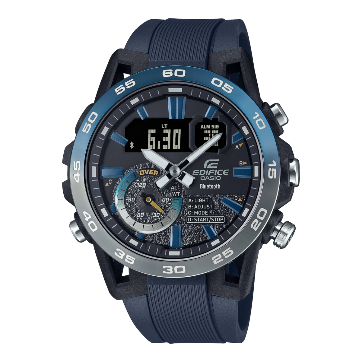 CASIO  EDIFICE SOSPENSIONE NIGHTTIME DRIVE SERIES-ECB-40NP-1A